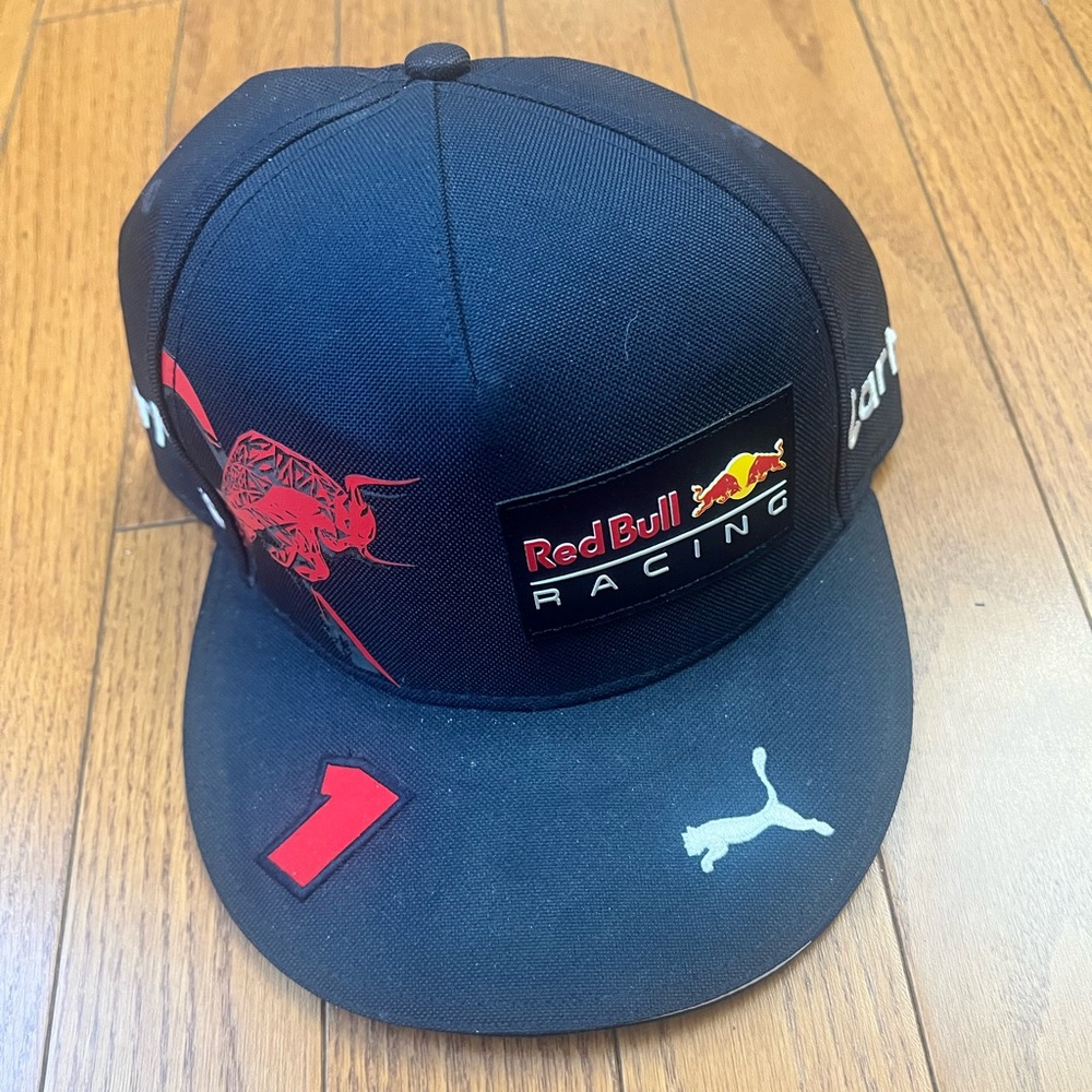 Puma Black and Red Cap